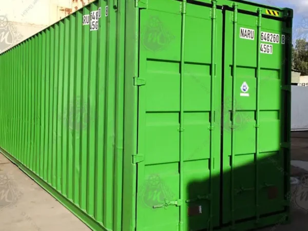 40-Fuß-High-Cube-Riese: 76,4 m³ Speicherraum, exportfähig, für 25 Paletten, sofort aus Hamburg verfügbar